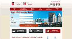 Desktop Screenshot of nolaninsurance.com